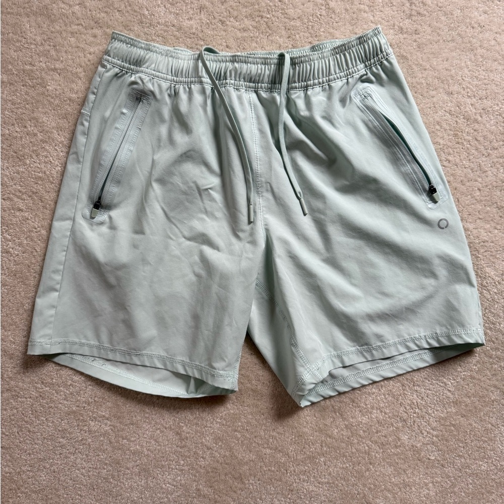 Skora Men’s S Mint Green Qwick-Dry Athletic Running Shorts Lightweight Gym Swim